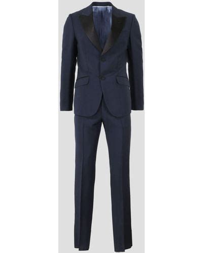 gucci tuxedo blue|gucci tuxedo suit.